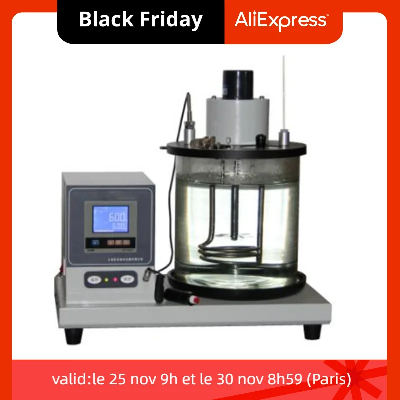 

Popular kinematic viscometer with temperature controller