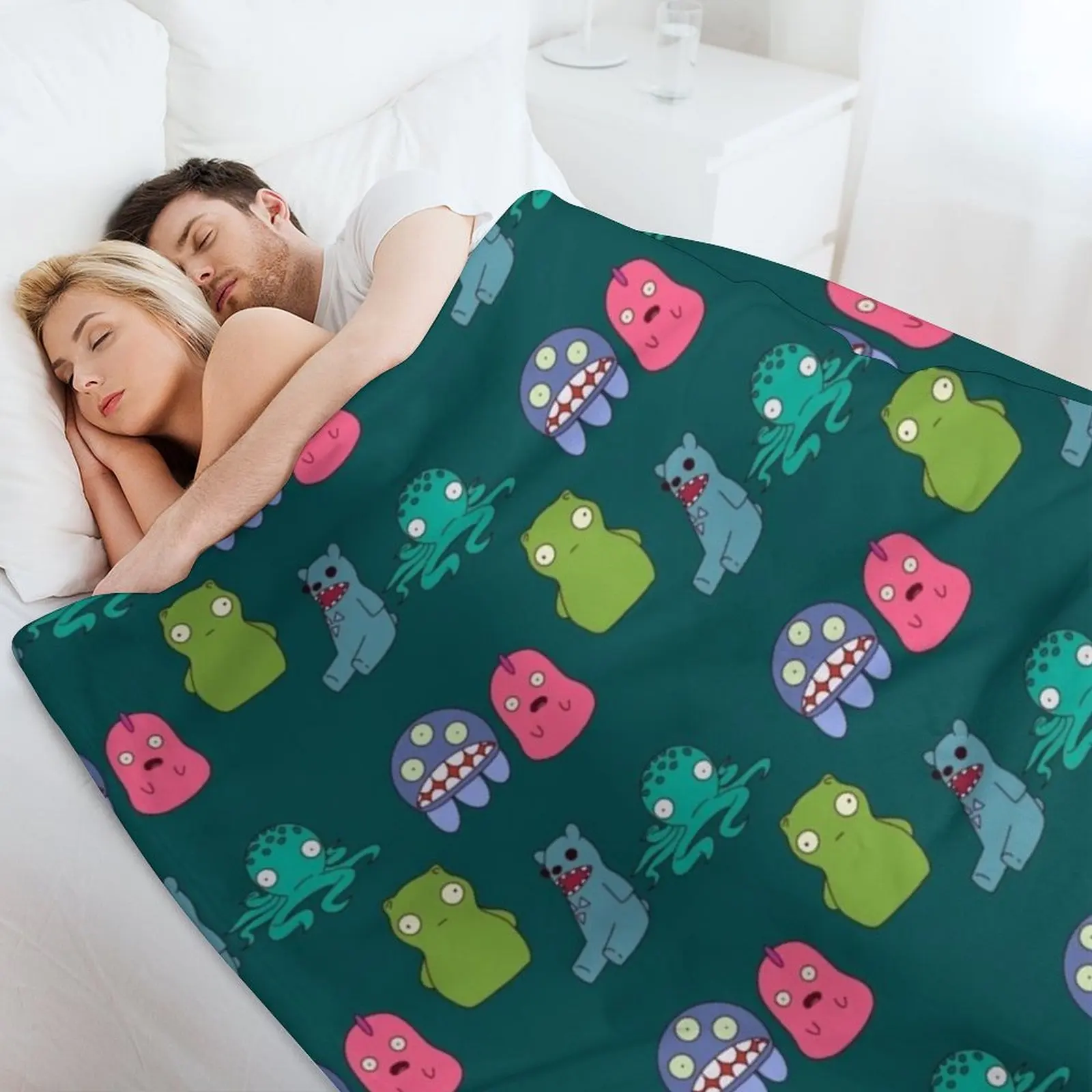 Фото Плед Kuchi Kopi _ Friends, фланелевый плед в клетку для малышей, рождественские подарки №4