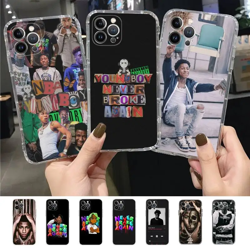 

Youngboy Never Broke Again Phone Case for iPhone 11 12 13 mini pro XS MAX 8 7 6 6S Plus X 5S SE 2020 XR case