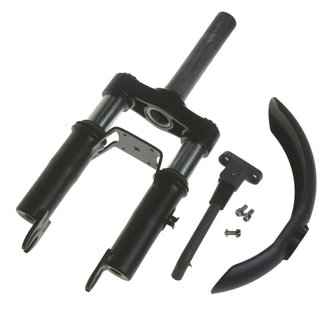 Гидравлический амортизатор для электрического скутера, передняя вилка с брызговиком и светоотражающими полосками для Xiaomi MI3, M365 PRO, PRO2, 1S