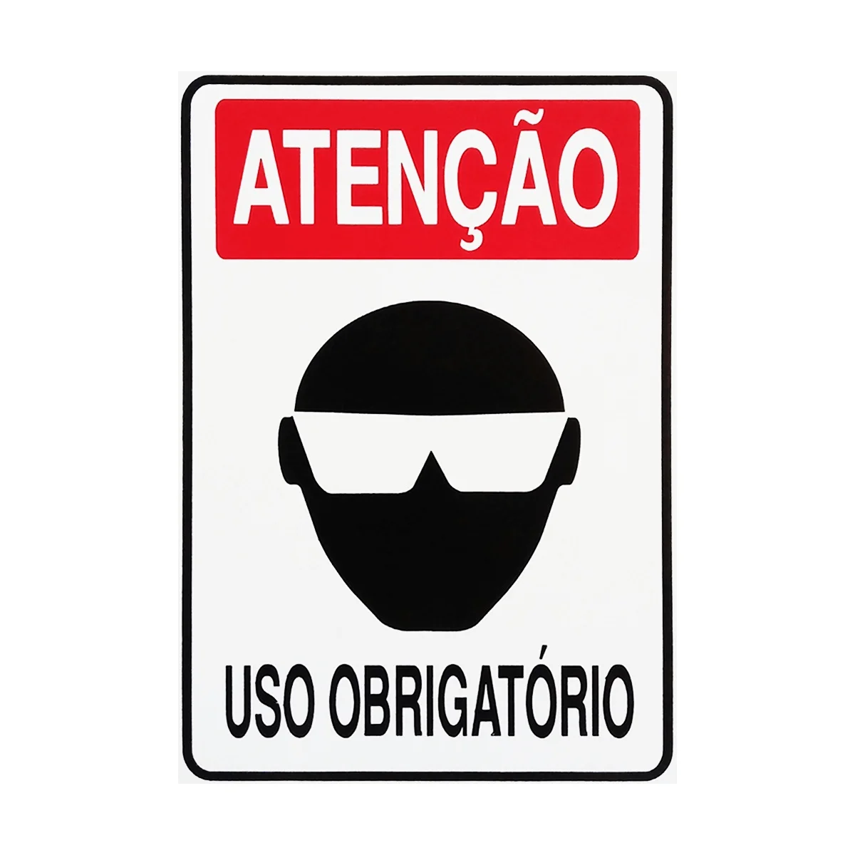 

Attention Signaling Plate Glasses Mandatory Use 20x30 Access-S-202 F9e