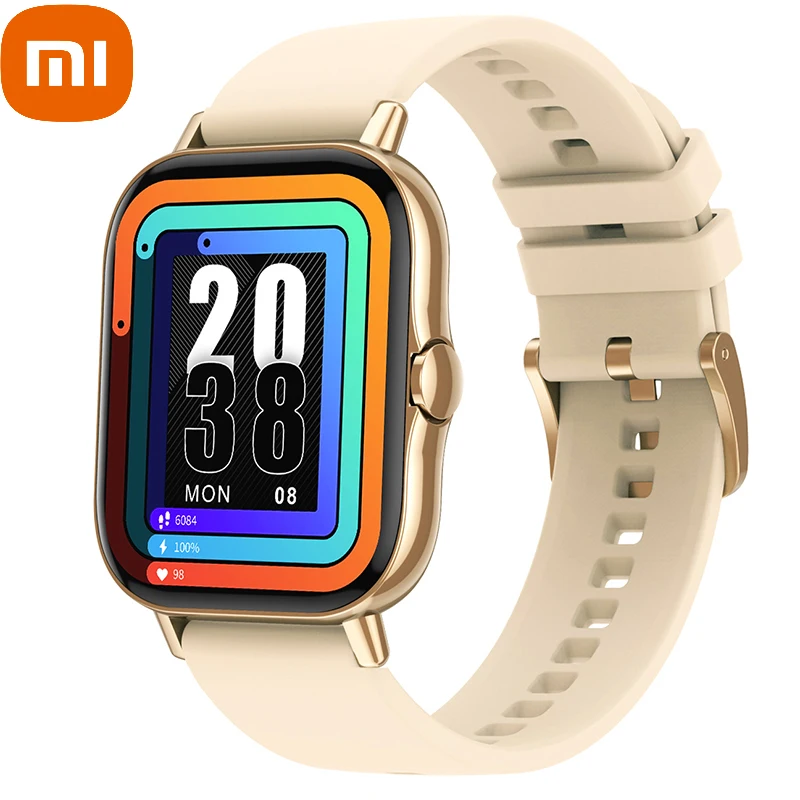 

Xiaomi Smart Watch Women Android Men IP68 Waterproof Full Touch Woman Smartwatch Men BT Answer Call Relogio Masculino