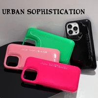 ins decompression solid color soap phone case for iphone 12 13 11 pro max x xs xr anti fall stress relief cases cover