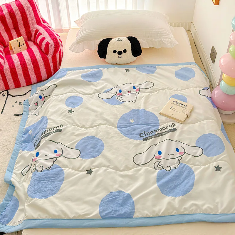 Крутое и мягкое летнее одеяло Hello Kitty машинная стирка воздухопроницаемость