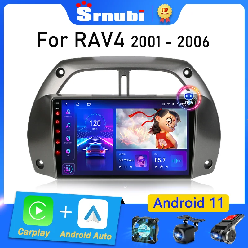 Multimedia Player 2 Din Carplay  Stereo Gps Dvd