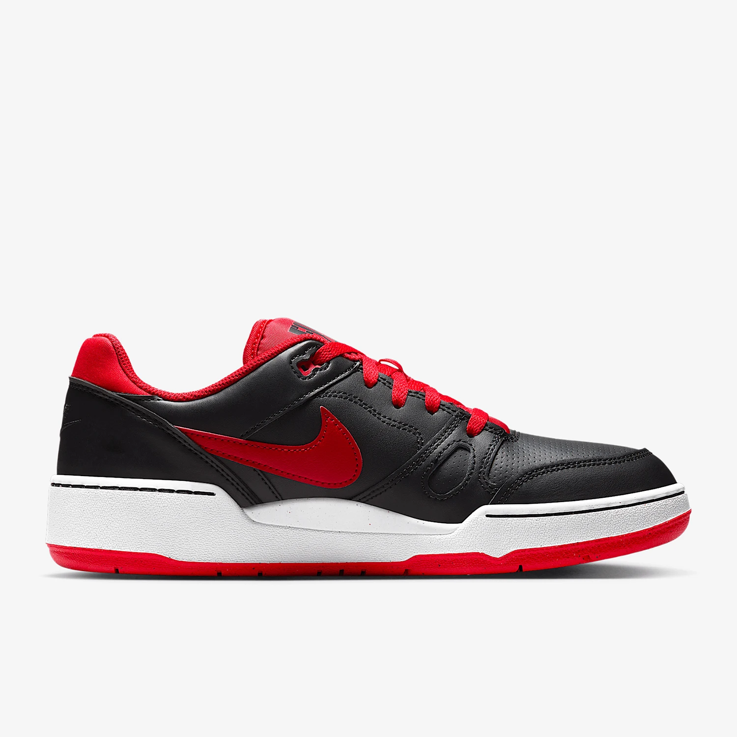Фото Nike Full Force Low Стильные универсальные простые теплые нескользящие низкие кроссовки мужские черные классические повседневные кроссовки в стиле ретро FB1362-006 №3
