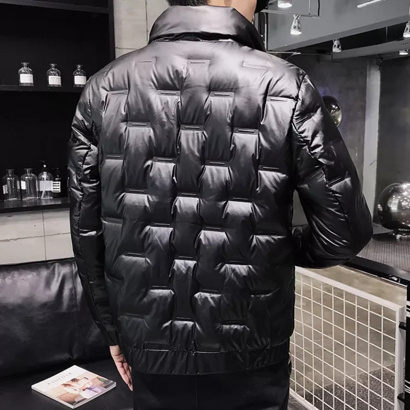 Coat Men's Thicken Warm Coat Outwear Down Brand Winter for Men Waterproof