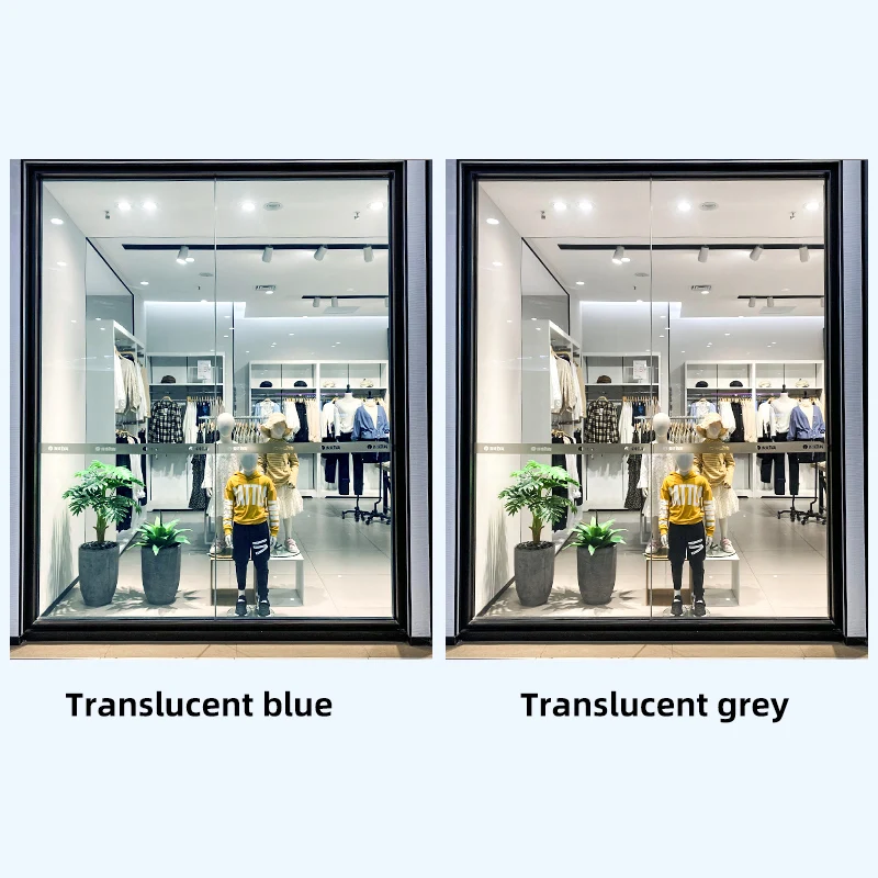 Солнцезащитное стекло для магазина изоляционная оконная пленка прозрачная