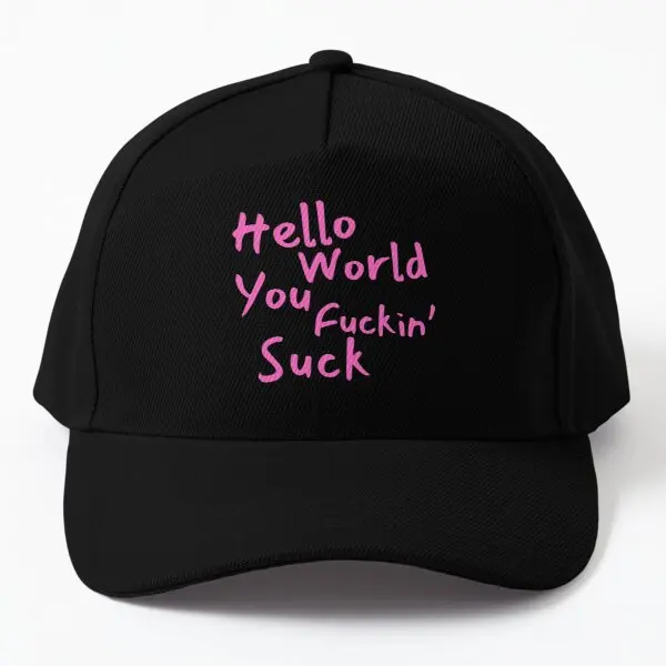

Pink Comic Text Lyric Papercuts Mgk Baseball Cap Hat Casquette Sport Bonnet Czapka Snapback Mens Sun Boys Casual Women Outdoor