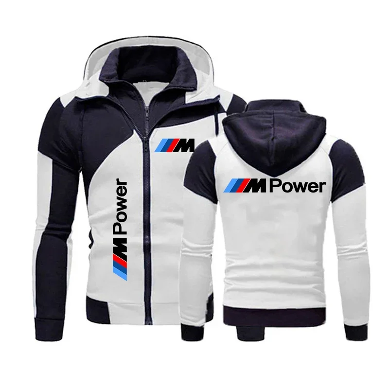 BMW M Power Jacket Толстовка Мужская велосипедная толстовка Мотоциклетная байкерская