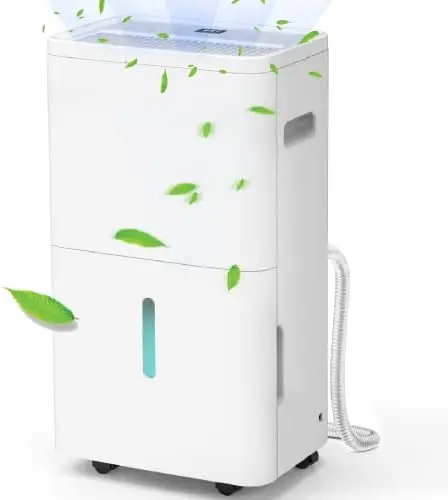 

Кв. Ft 50-пиновый осушитель для подвала, осушители COLAZE с дренажным шлангом для дома, спальни, ванной, большой комнаты, автоматическое размораживание