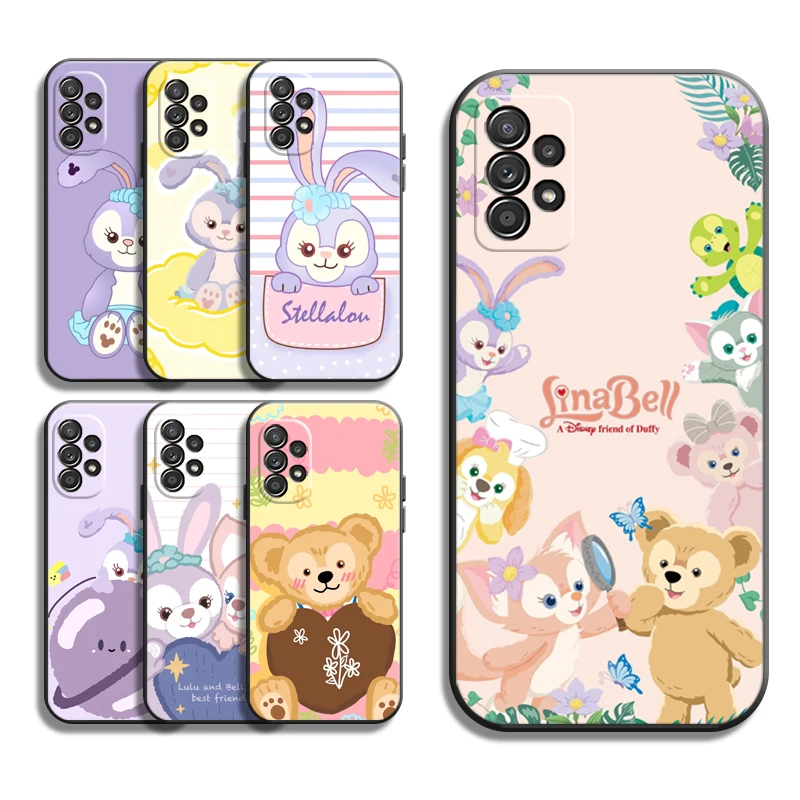 

Disney StellaLou Phone Cases For Samsung Galaxy A31 A32 A51 A71 A52 A72 4G 5G A11 A21S A20 A22 4G Carcasa Soft TPU Back Cover
