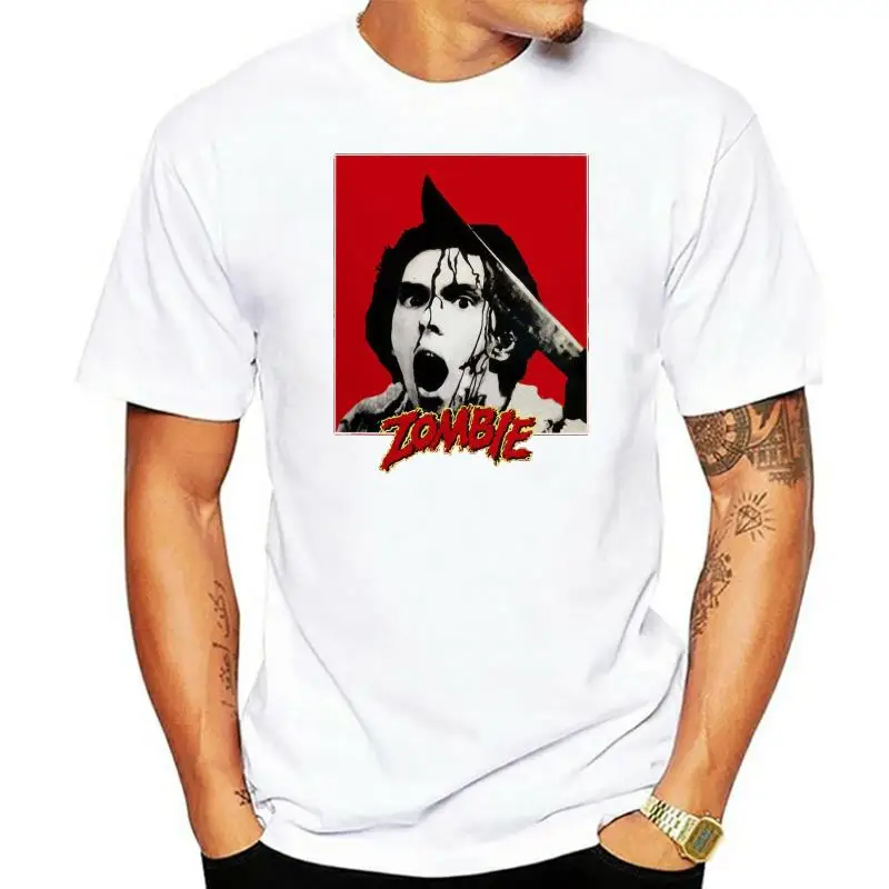 

Dawn Of The Dead v7 T-shirt blue green red horror movie Romero all sizes S-5XL