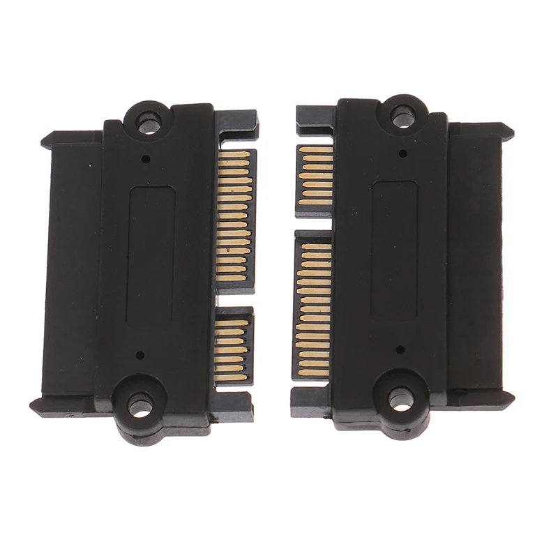 

1PC 6Gbps SFF 8482 SATA to SATA Angle Computer Adapter Converter Straight Head Durable Portable for PC