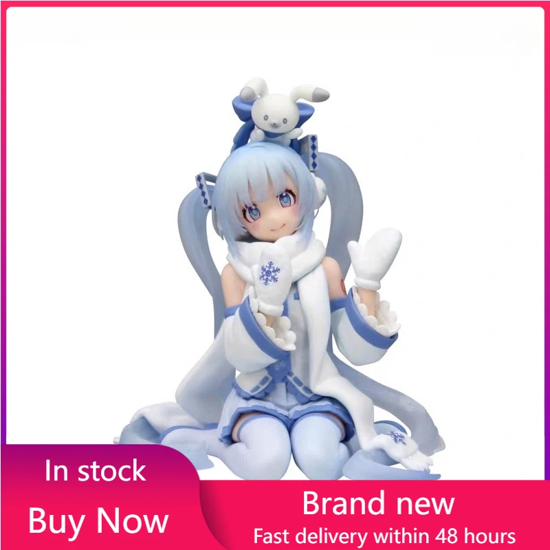Фото Оригинальная фигурка Furyu KY TOWN MIKU к 10-летию, 15 см, из ПВХ, аниме-фигурка, модель, игрушка, коллекционная кукла, подарок №1