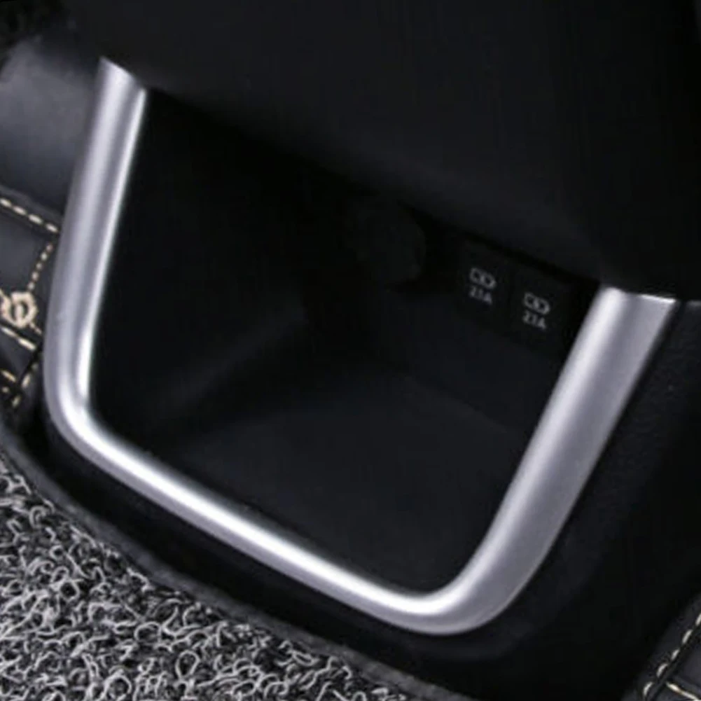 

Spare Parts Cover Trim Rear USB Frame Safe Spare Stock Tackle Tool Universal Useful 3D Carbon Fiber Protection