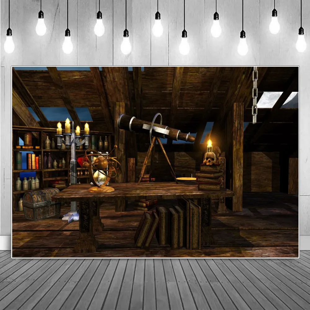 

Декор интерьера комнаты мальчиков Декор день рождения фотографии фоны дети Волшебный дом Череп вечерние фотографические фоны