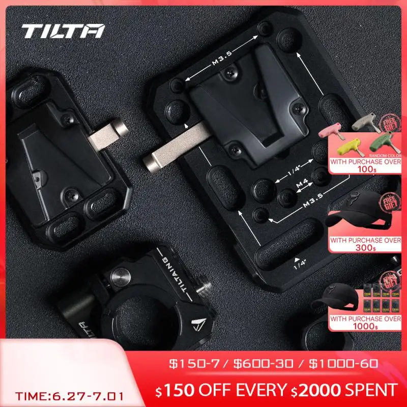 

TILTA Pocket V-Mount Battery Plate TA-PBP-V для DSLR камер V mount Plate