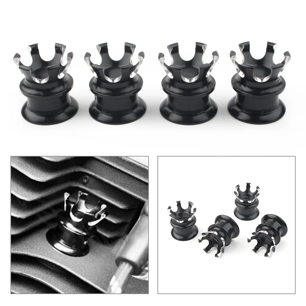 

4 шт./компл. болт с ЧПУ для мотоцикла, верхняя крышка, крышка двигателя, накладка для Harley Davidson Softail Dyna Sportster XL883 XL1200