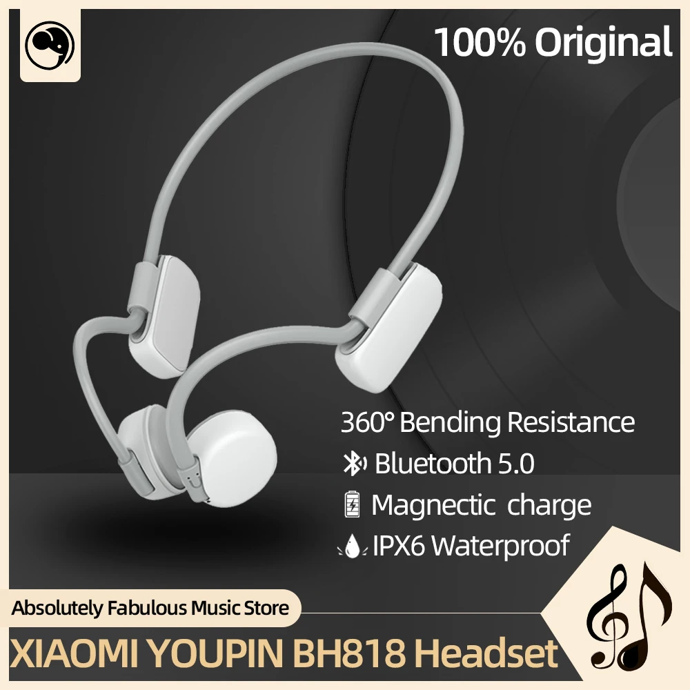 Bluetooth-гарнитура BH818 с костной проводимостью IPX6 светильник аемая |