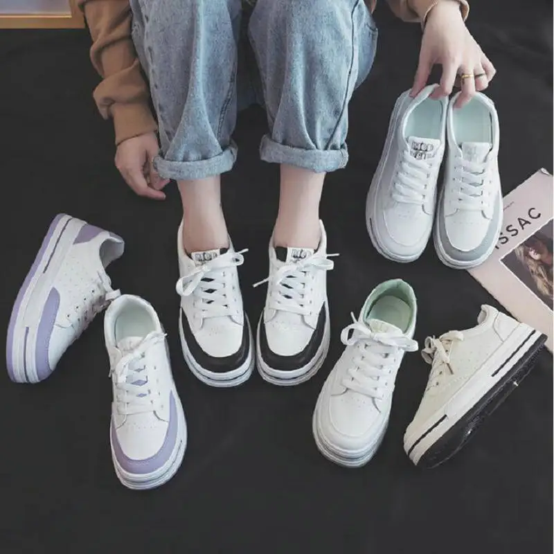 Women's Small white shoes new thick-soled casual shoes womens trifle sports shoes zapatos de mujer shoes for women sneakers