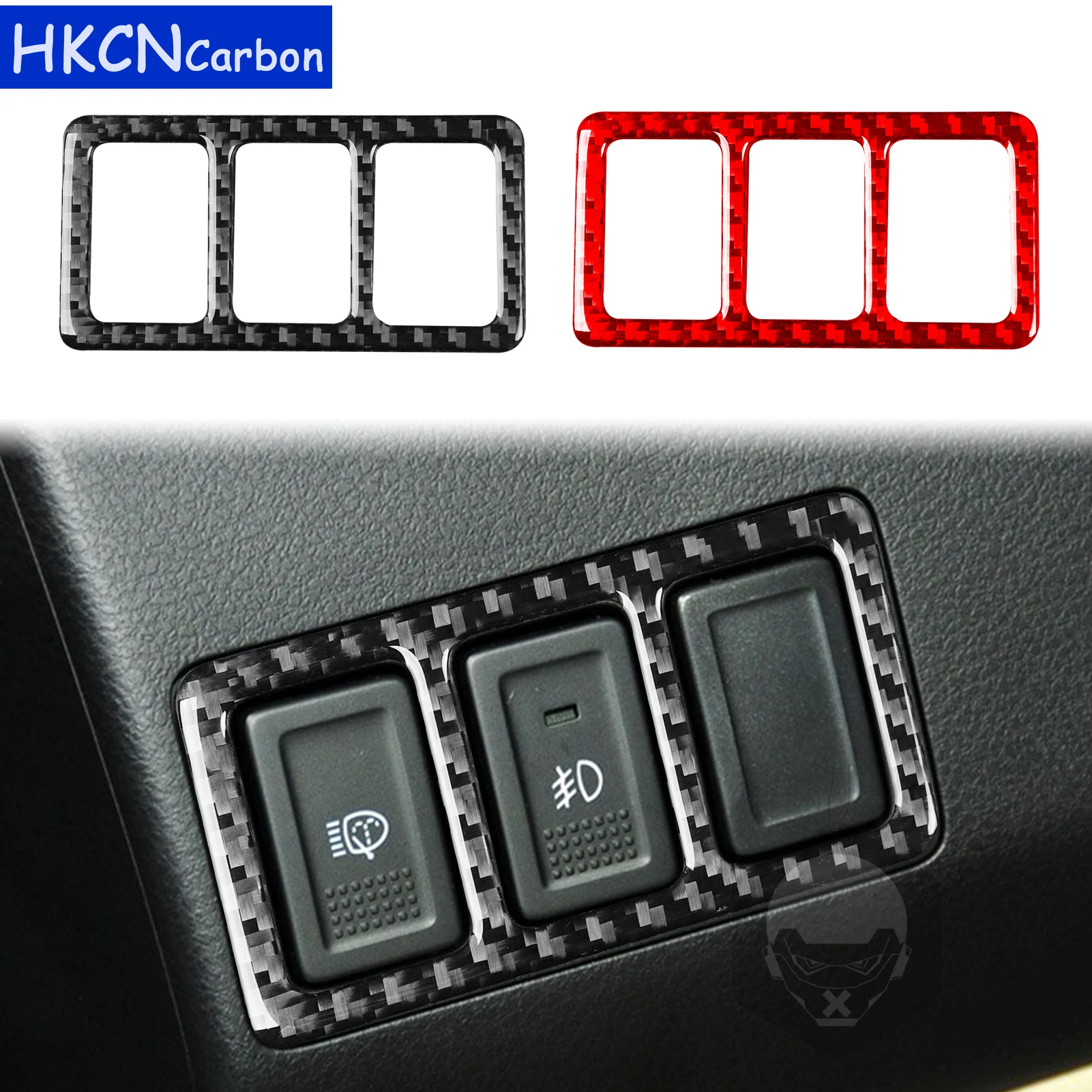 Для Suzuki Grand Vitara 2006-2013 автомобильные аксессуары из настоящего углеродного волокна