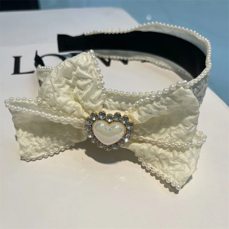 

Pearl Hair Band Sweet Hair Band French Hair Band Female Hair Band