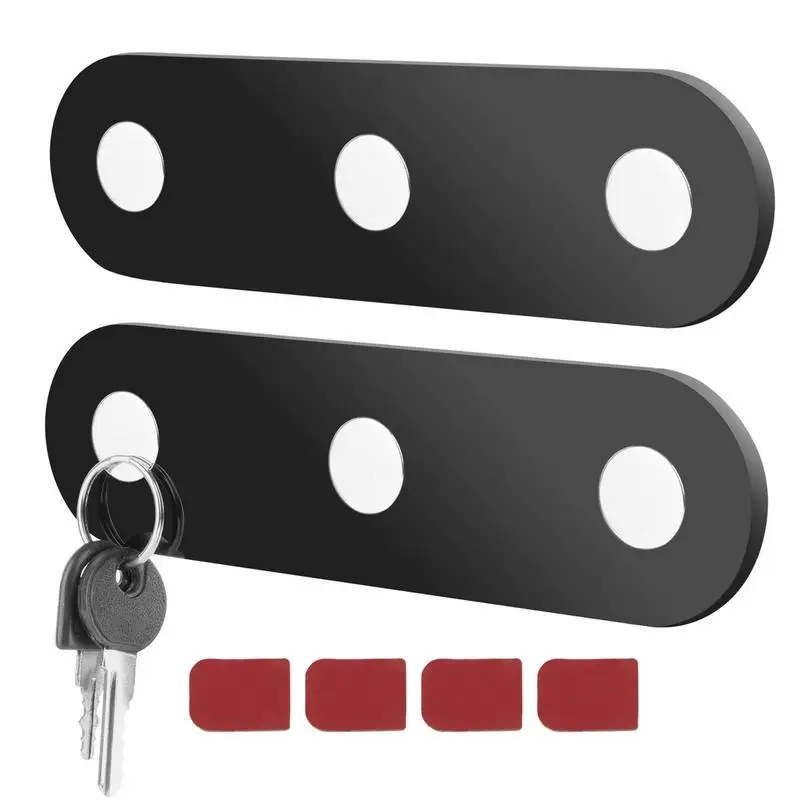 

Key Wall Holder Compact Key Racks For Door Magnetic Key HangerNo Drilling Hang Multiple Keys For Office Home Kitchen Living Room