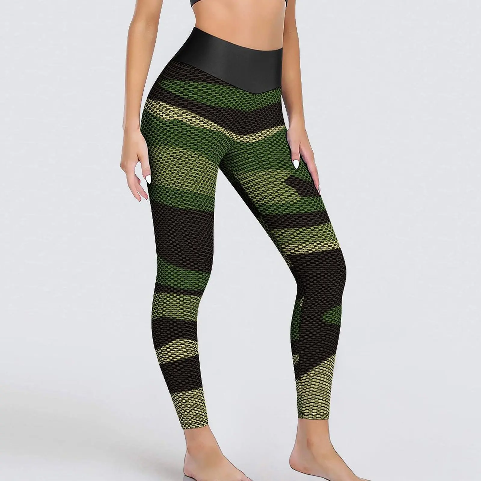 Army Camo Print Yoga Pants Sexy Forest Multicam Graphic Leggings Push Up Workout Gym Leggins Women Sweet Elastic Sport Legging