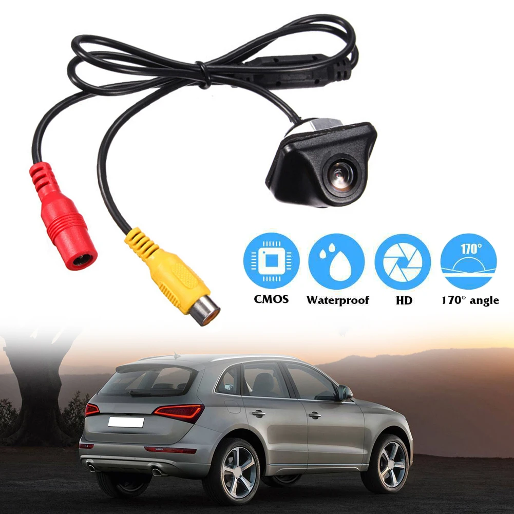 Купи Rear View Camera Reversing Camera 170 Degree Wide Angle 1pcs Waterproof Night Vision Support NTSC Video Format за 653 рублей в магазине AliExpress