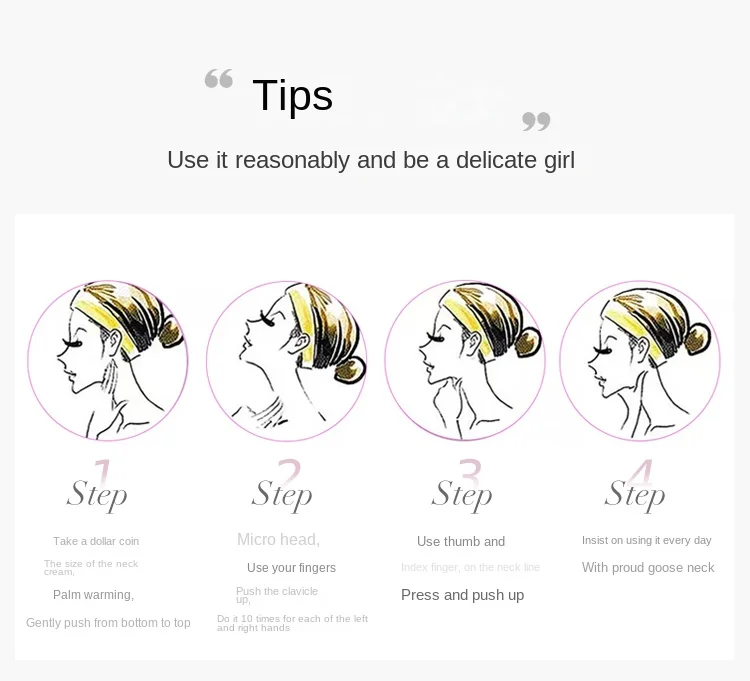 Фото Крем Xhekpon для шеи против морщин, гидрализованный коллаген с алоэ вера, антивозрастной крем для уменьшения шеи, увлажняющий крем для тонких линий, уход за кожей 40 г №4