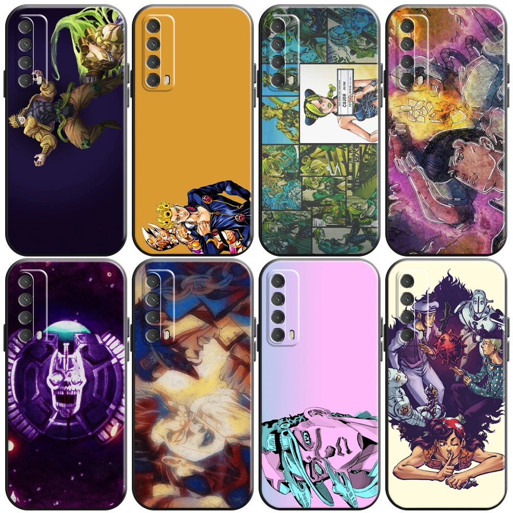 

Japan JoJo's Bizarre Adventure Anime Phone Case For Huawei Honor 7 8 9 7A 7X 8X 8C V9 9A 9X 9 Lite 9X Lite Carcasa Soft Funda