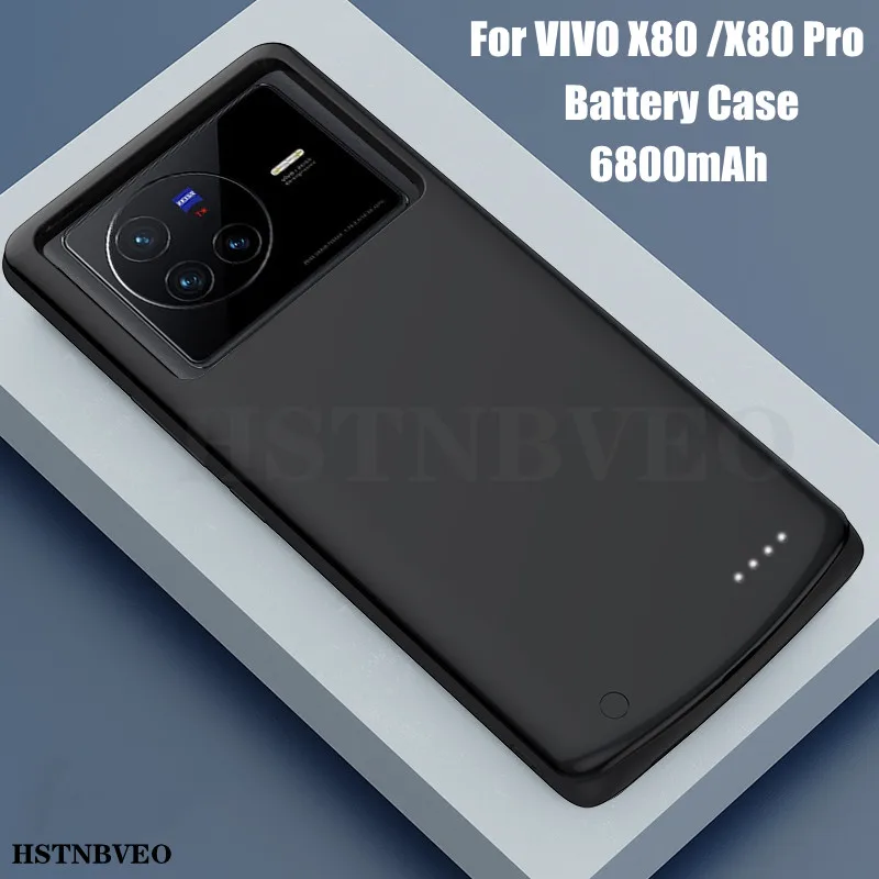 

Внешний аккумулятор для VIVO X80 Pro, чехол для аккумулятора
