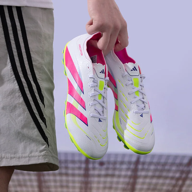Фото Футбольные бутсы Adidas ID3836 AG Hybridfeel Upper Strikescale на шнуровке для тренировок на твердом грунте №5