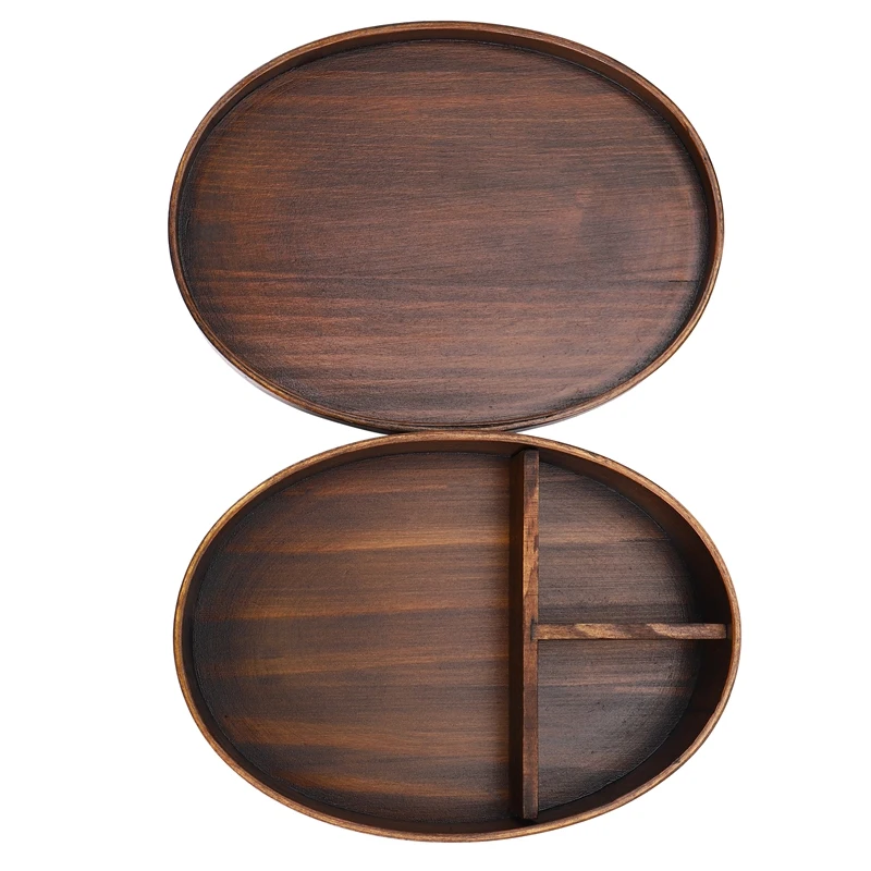 Акция! Деревянные ланч-боксы пищевые контейнеры в японском стиле Ланчбокс Bento для