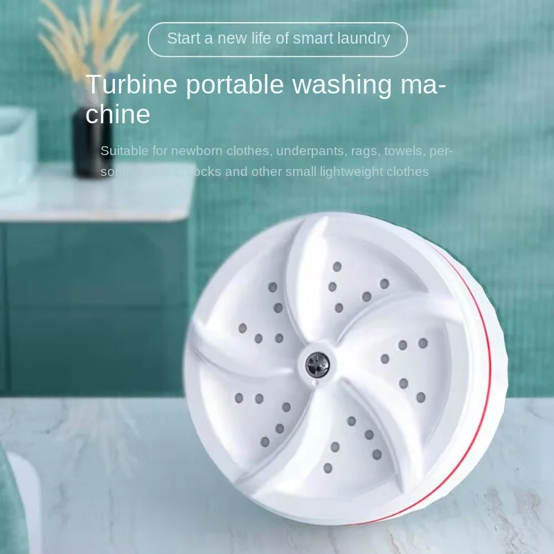 

Новая портативная турбина для мытья белья с USB-портом