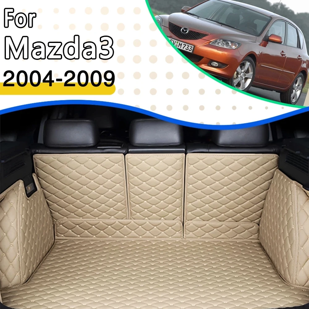 

Car Mat For Mazda3 Mazda 3 BK 2004~2009 Car Interior Decoration Car Rear Trunk Mat Car Interior Trunk Window Pad Car Accessories