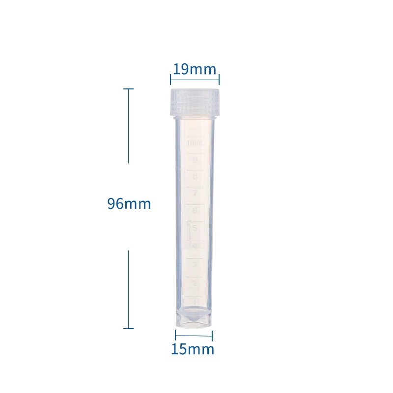 

Пробирки из полипропилена 1-10 мл, 25/50 шт.