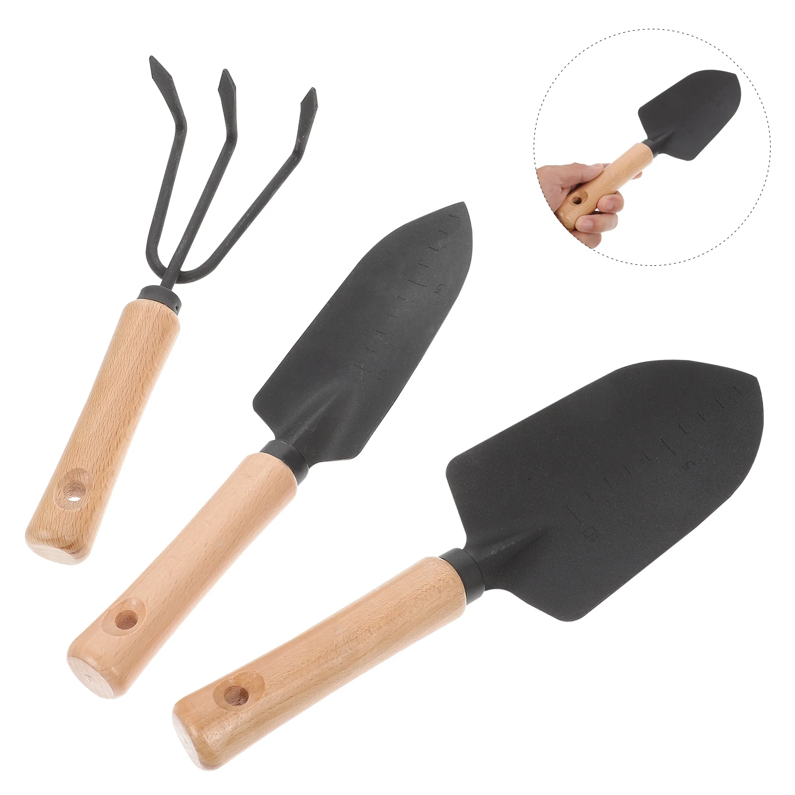 

1 Set Practical Rake Tool Gardening Shovel Tool Outdoor Gardening Tool Shovel