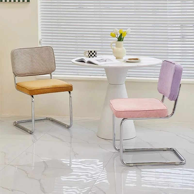 

Nordic Modern Dining Chairs Accent Salon Banquet Garden Vanity Chair Balcony Wedding Sillas Plegables Salon Furniture CY50DC