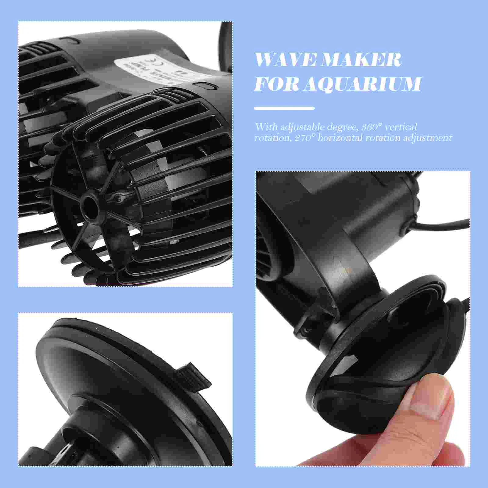 Аквариумный насос для создания волн присоска циркуляционный серфинга в