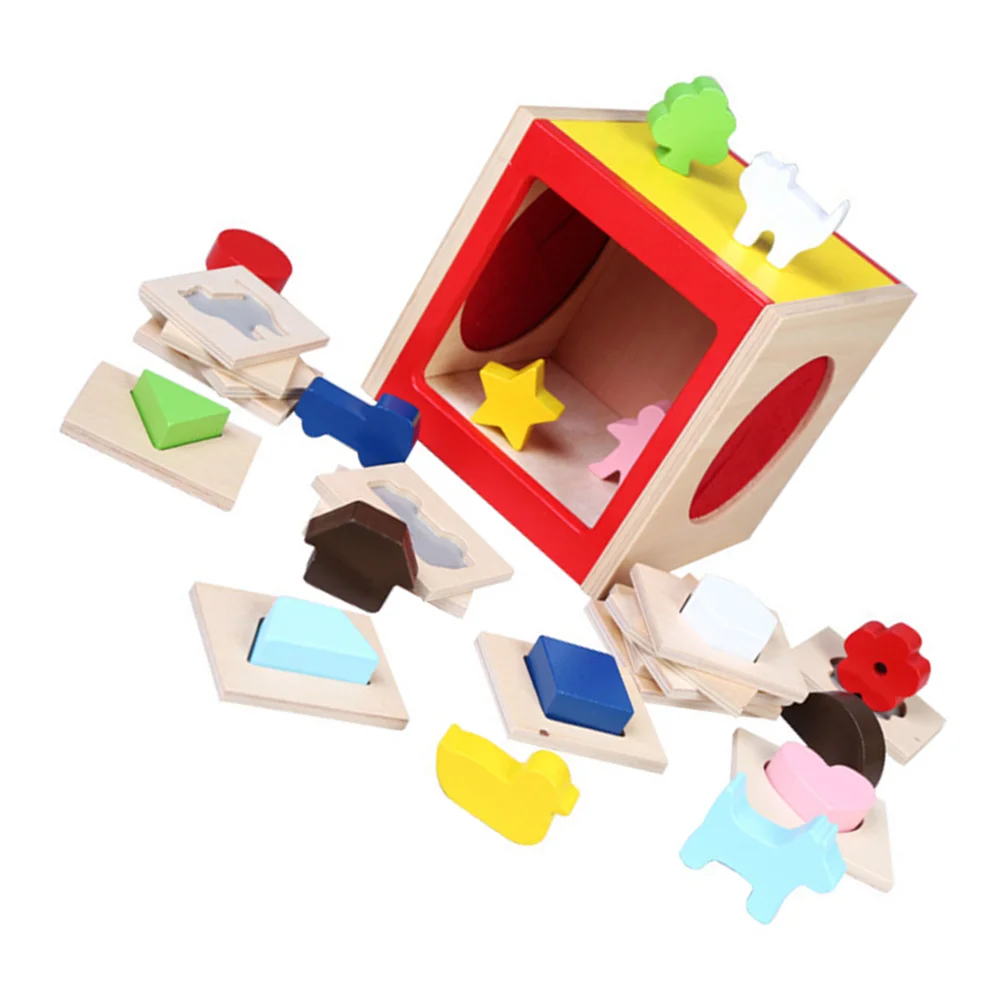 Сенсорная коробка с слепой заклинанием просветительская игрушка правописание