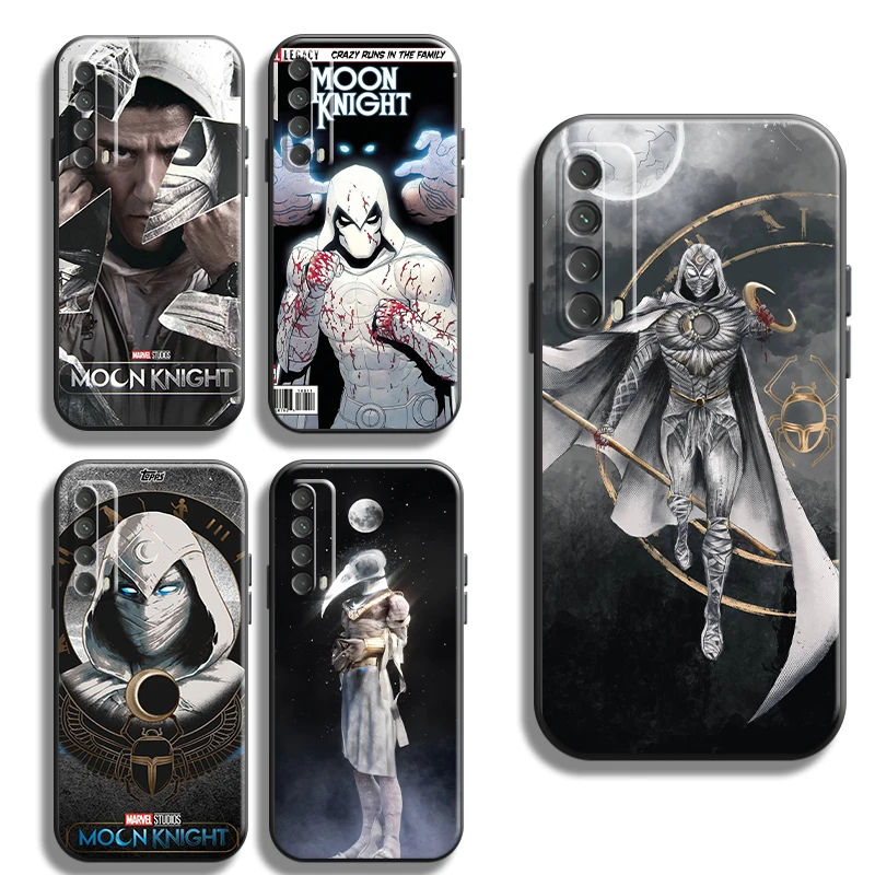 

Marvel Moon Knight Phone Case For HUAWEI P20 P30 P40 Lite Pro Plus P20 Lite 2019 P Smart 2020 2019 Z 5G Luxury Ultra Shell