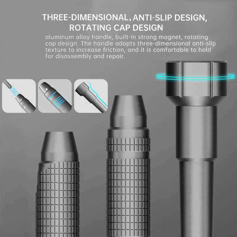 Магнитный Набор отверток Jakemy для бытового ремонта портативные мини-отвертки из