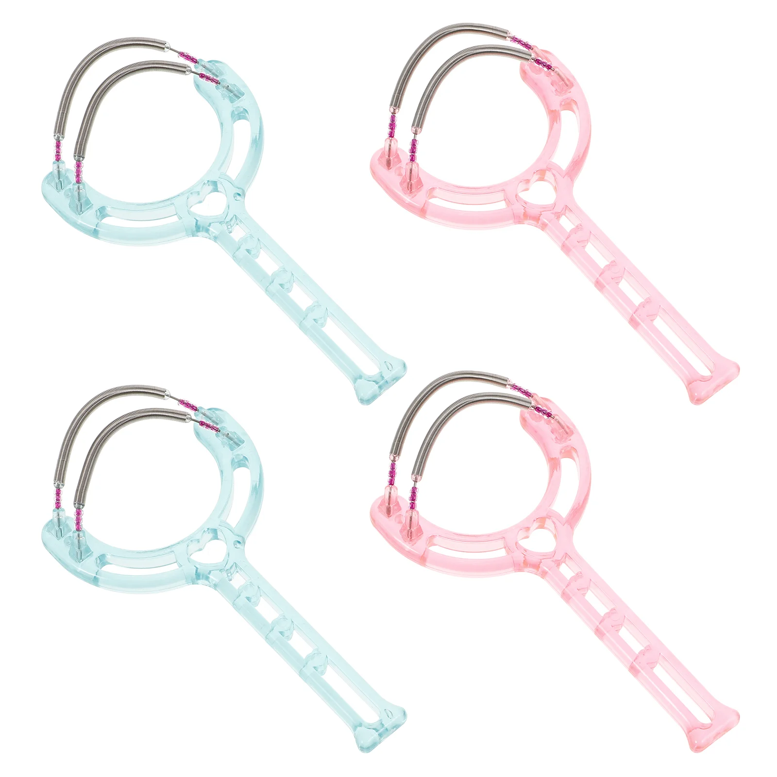 4 шт. пружинный эпилятор Cera Depilatoria Para Mujer средство для удаления волос на лице