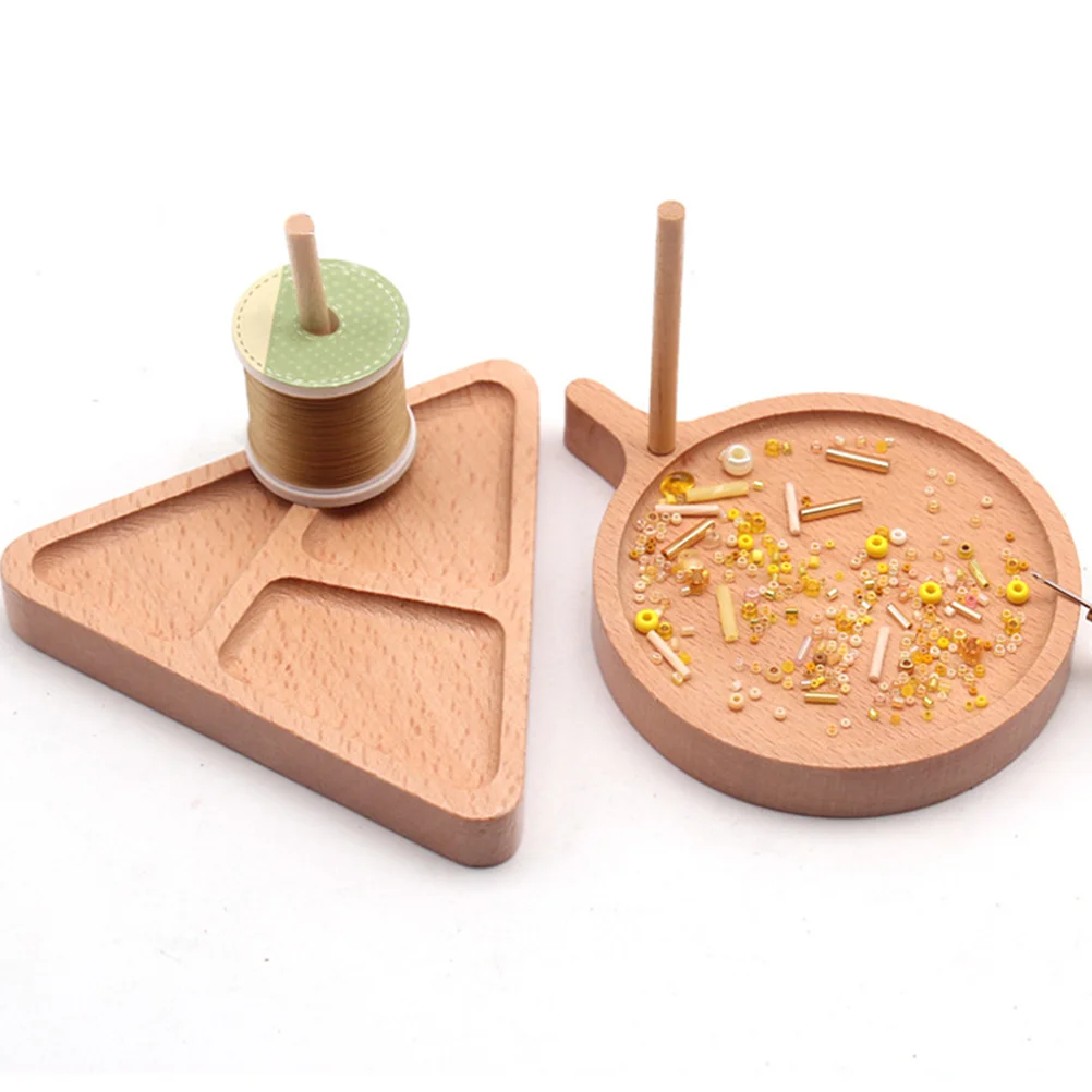 Держатель для вязания крючком кольцо из нитки шерстяная шпуля стойка пальцев