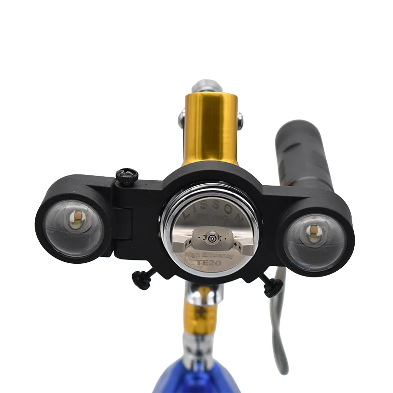 Spray gun lighting airbrush light universal spray gun light 