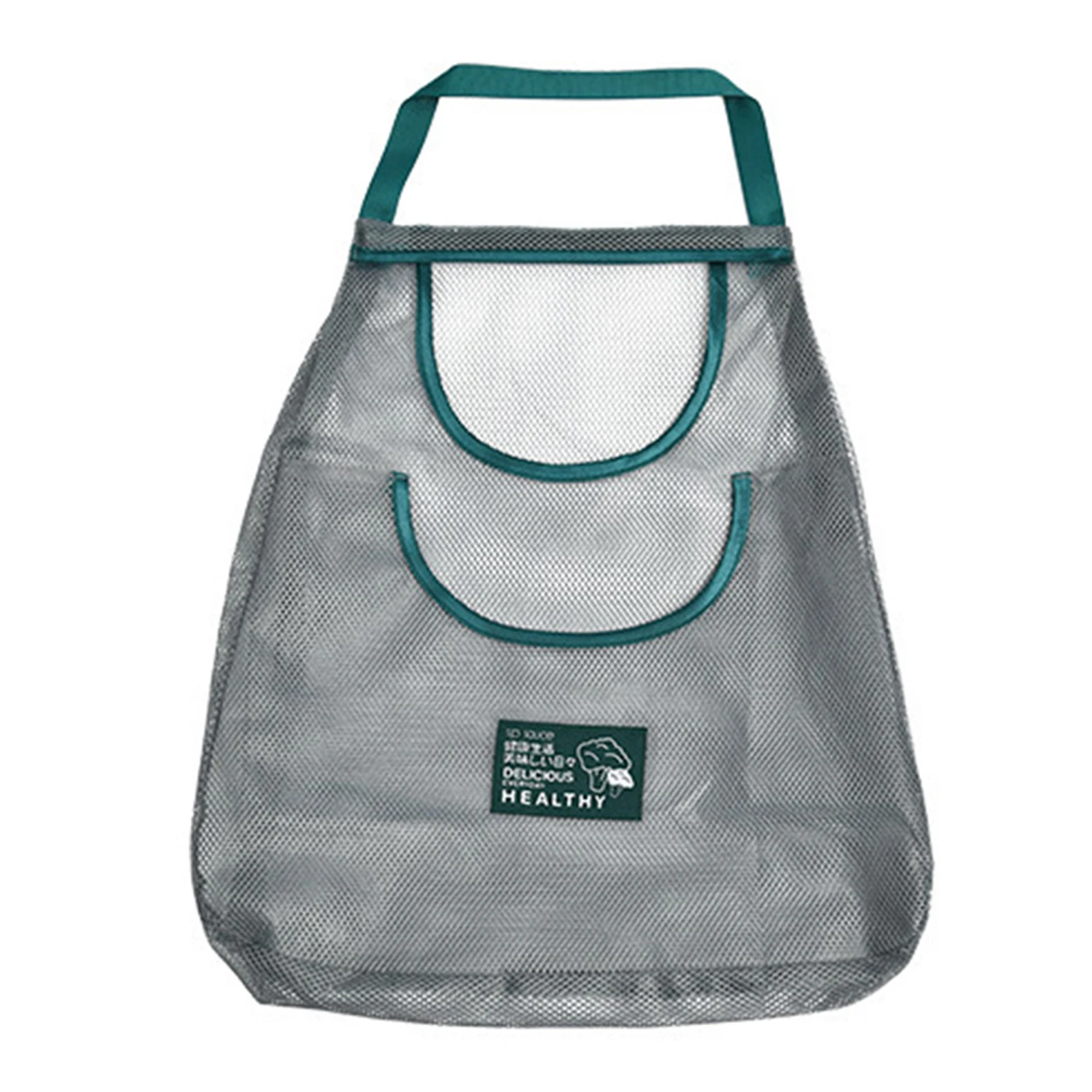 

Многоразовые женские моющиеся Полиэстеровые сетчатые продуктовые сумки, легко моющиеся подвешенные сумки для хранения для спальни, ванной...