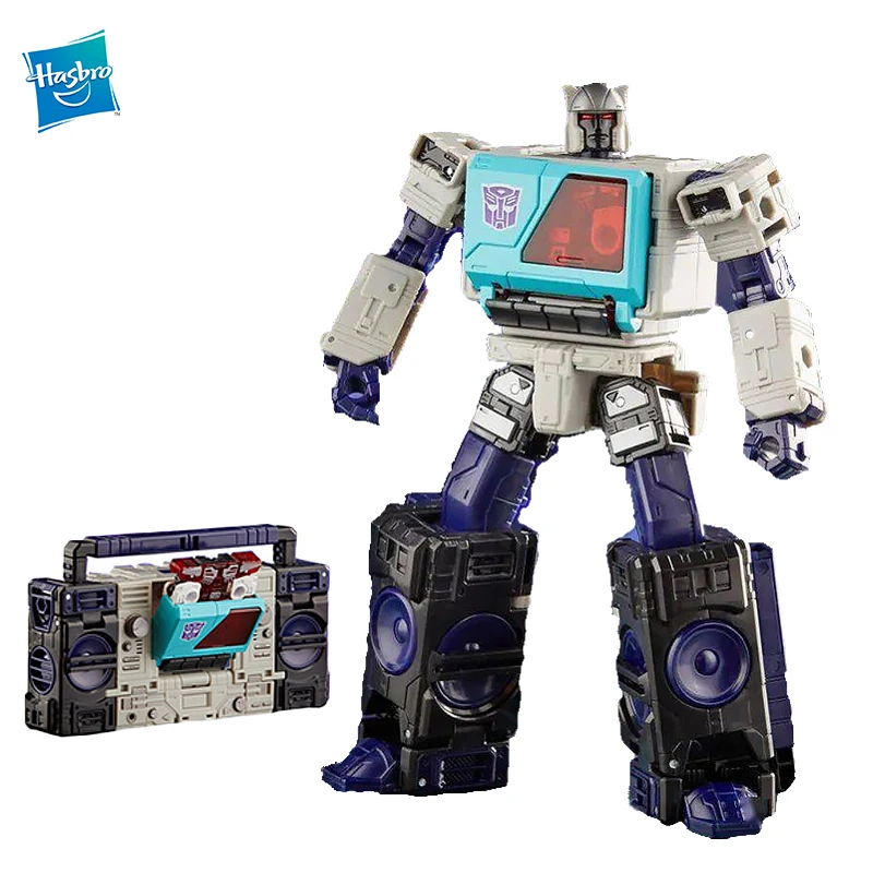 

New Original Hasbro Transformers Mirror Series Voyager Class V Level Blaster Action Figure Child Collectible Toys Gift