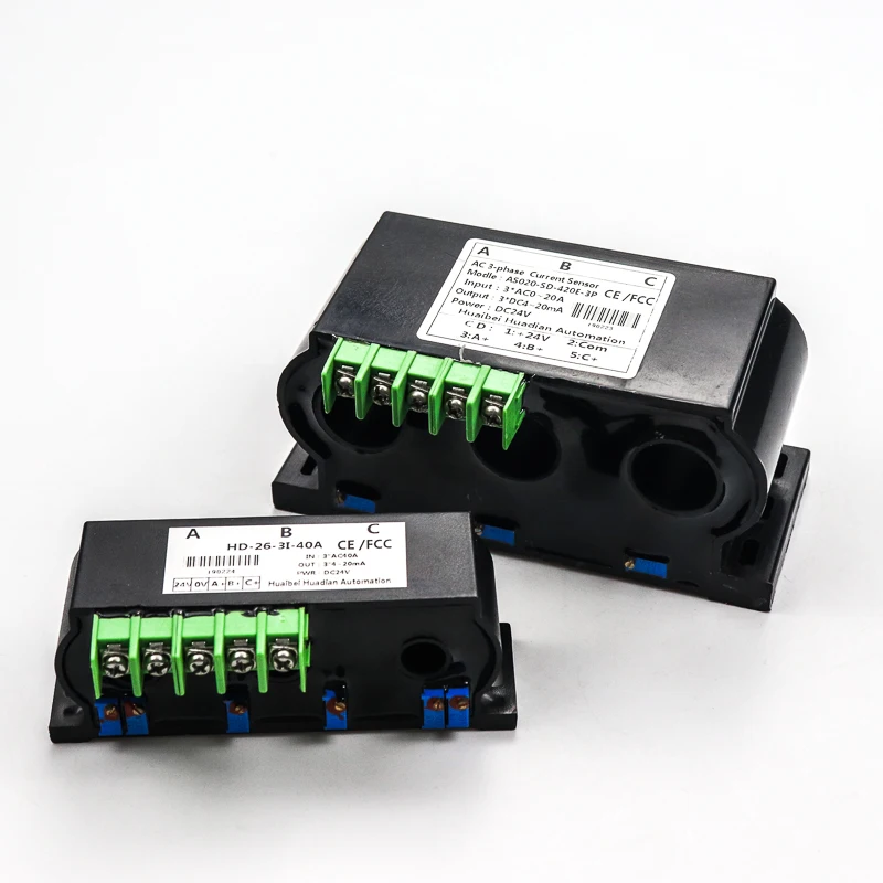 

Hall Effect Dc Low Voltage Current Transformer Sensor 400a Three Phase Smart Current Transmitter Output 0-10v Industrial Huadian